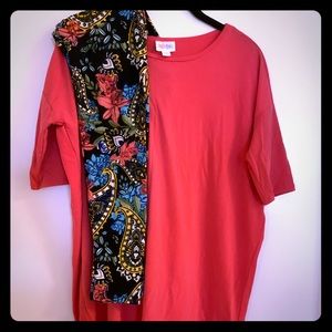 LuLaRoe sm Irma and OS leggings